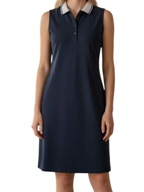 Tommy Bahama Golf Athletic Mini Dress Sleeveless High Performance Size Medium
